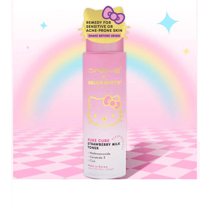 , Hello Kitty Pure Cure Strawberry Milk Toner, Klean Beauty, 6.76 Fl Oz