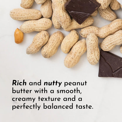 Just Ingredients Peanut Butter Chocolate Vegan Protein Powder 20G Plant-Based Protein Dairy Free Workout Supplement