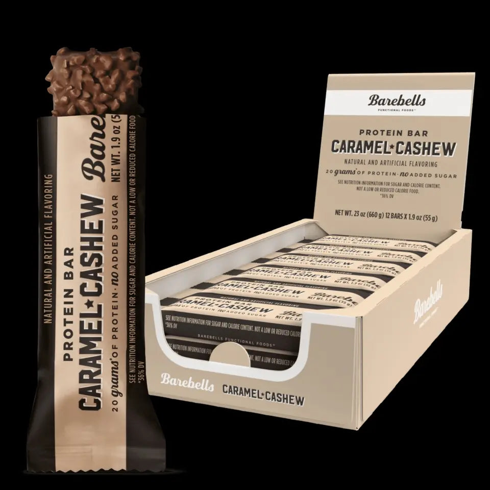 Barebells Protein Bars - Box of 12 Deliciously Crafted Bars with 16-20G of Protein Each for Guilt-Free Snacking