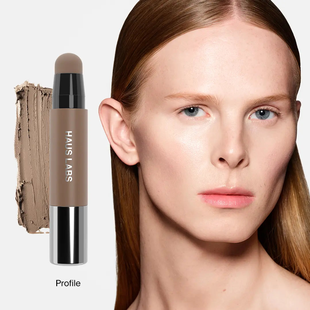 SHAPING DUO (SHAPING BALM + SCULPTING BRUSH) - Contour Stick & Sculpting Brush Set with 9 Shadow-Inducing Tones for Precision and Versatility