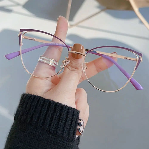 Anti-Blue Light Cat Eye Glasses for Women | UV Eye Protection