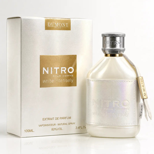 Experience Luxury with Dumont Nitro White Intensely Unisex Extrait De Parfum Spray - 3.4 Oz New Launch