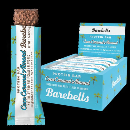 Barebells Protein Bars - Box of 12 Deliciously Crafted Bars with 16-20G of Protein Each for Guilt-Free Snacking