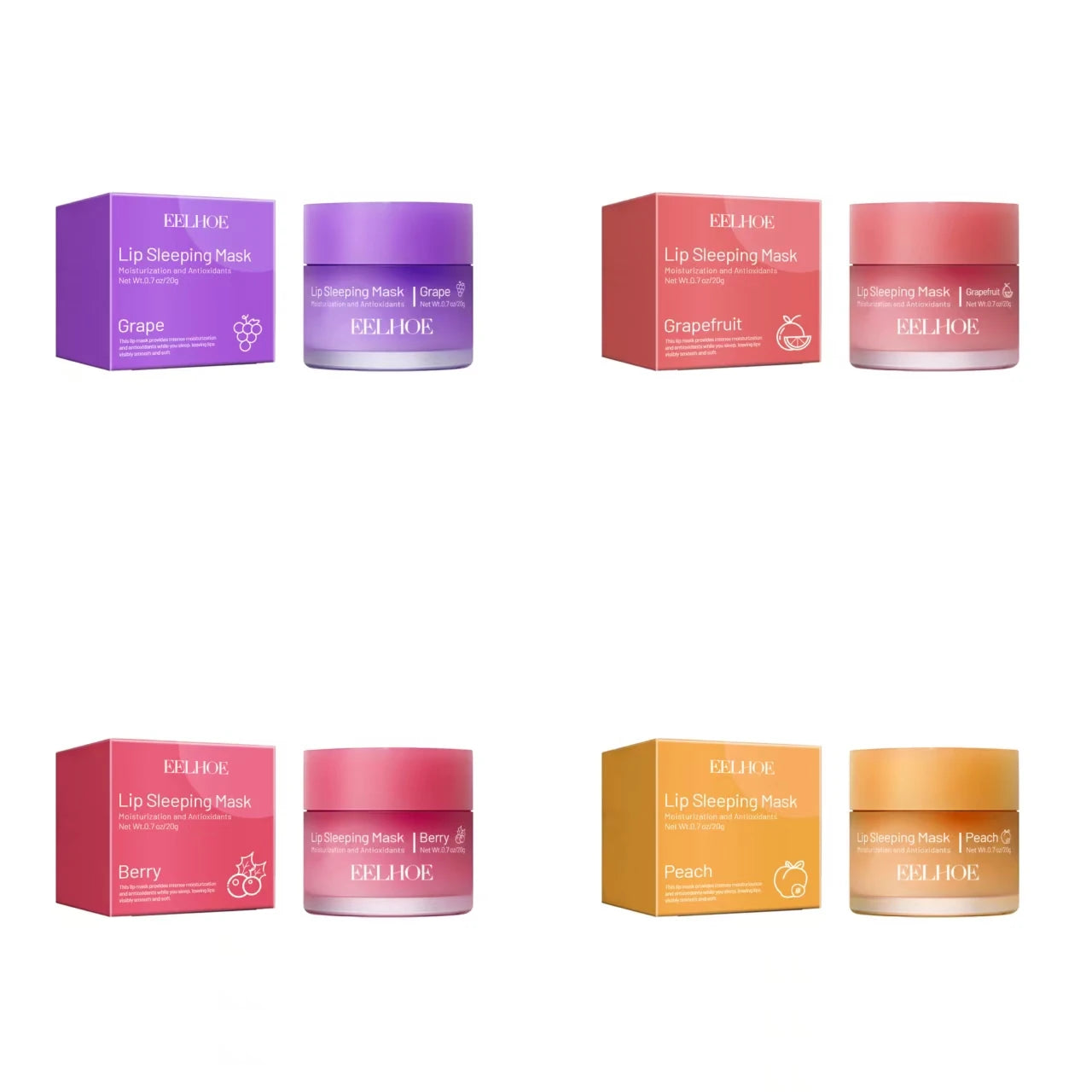 Revitalize Your Lips Overnight: Hydrating Lip Sleeping Mask for Deep Moisture, Gentle Exfoliation, and Plump Perfection