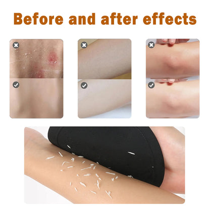 Revitalize Your Skin with Our 4-Pack Soft Rubber Shower Scrubbers - Gentle Exfoliating Bath Brushes for All Skin Types!