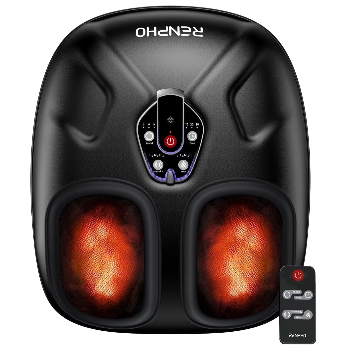Revitalize Your Feet with the RENPHO Heated Shiatsu Foot Massager - Perfect for Pain Relief and Relaxation, Ideal Gift for Loved Ones