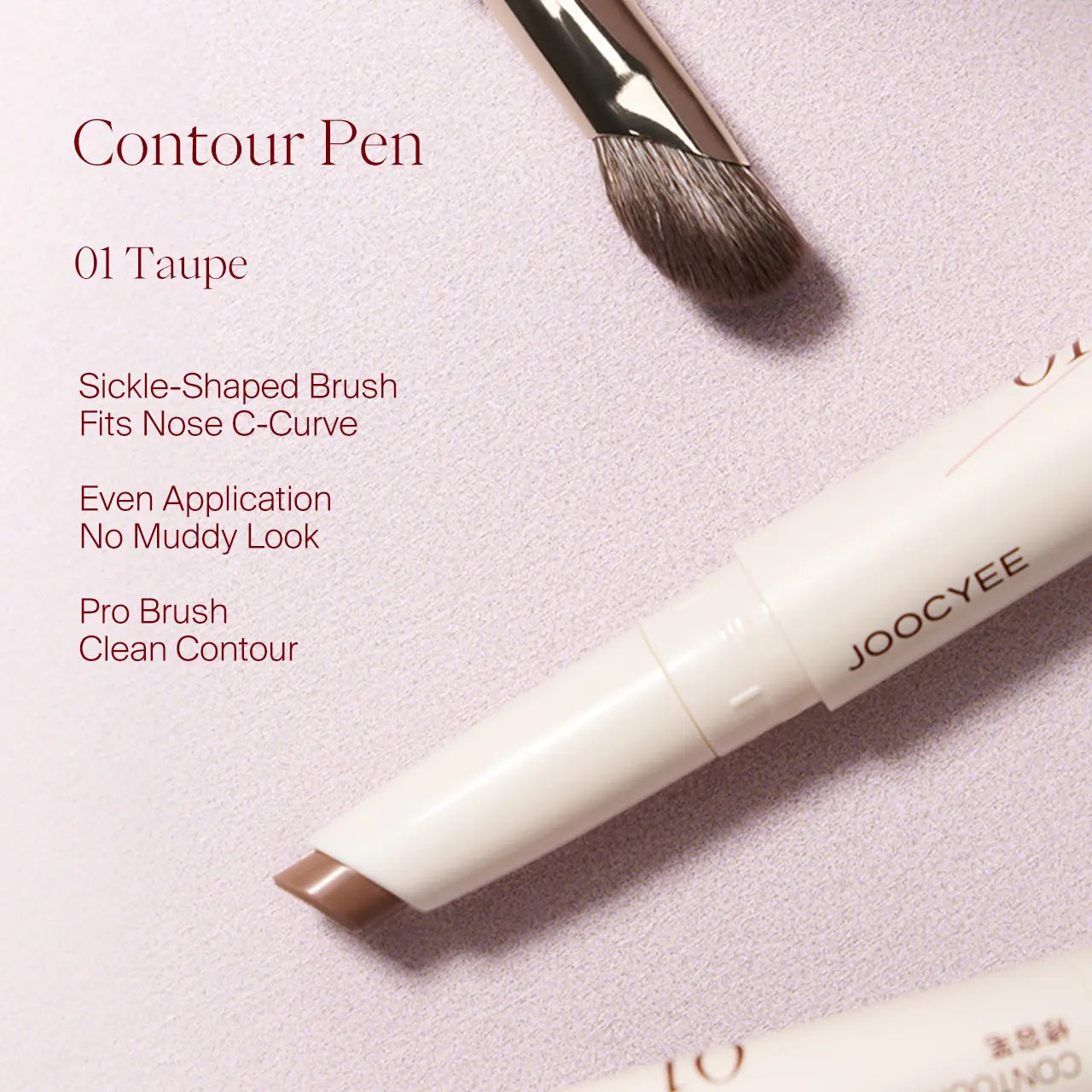 Illuminate and Sculpt Your Beauty with JOOCYEE 2-In-1 Highlighter & Contour Pen - Effortless Glow and Definition
