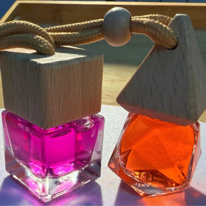 Two Car Air Freshener Pendants Make up a Set (Two-Pack).