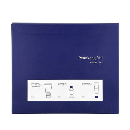 Revitalize Your Skin with the Pyunkang Yul Mini Skincare Set - 3 Essential Pieces for All Skin Types