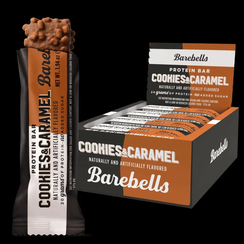Barebells Protein Bars - Box of 12 Deliciously Crafted Bars with 16-20G of Protein Each for Guilt-Free Snacking