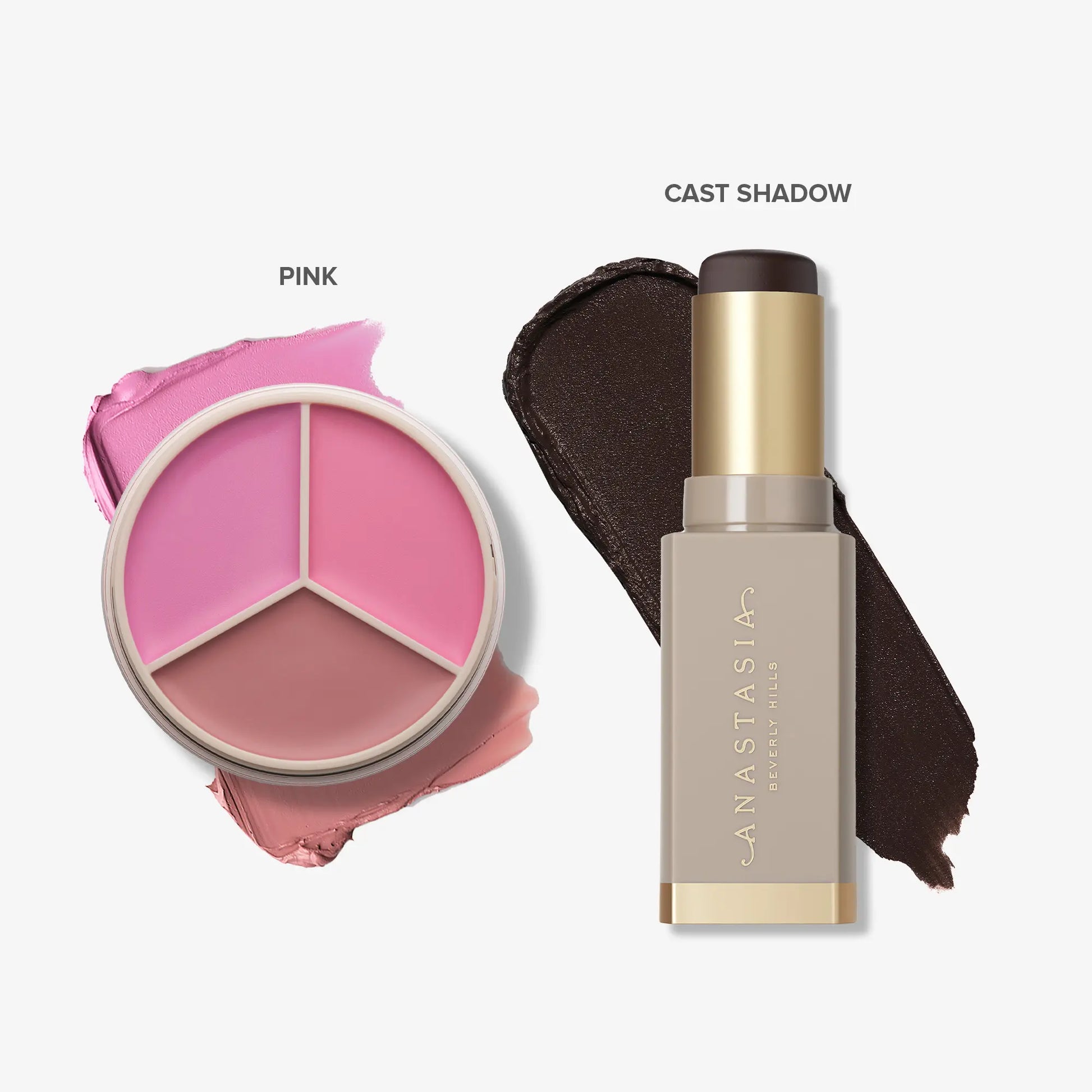 Full Pigment Sculpt & Blush 2-Piece Set - Pink Magic Touch Blush Trio + Smooth Blur Contour Beauty Cosmetics Cosmetics Products