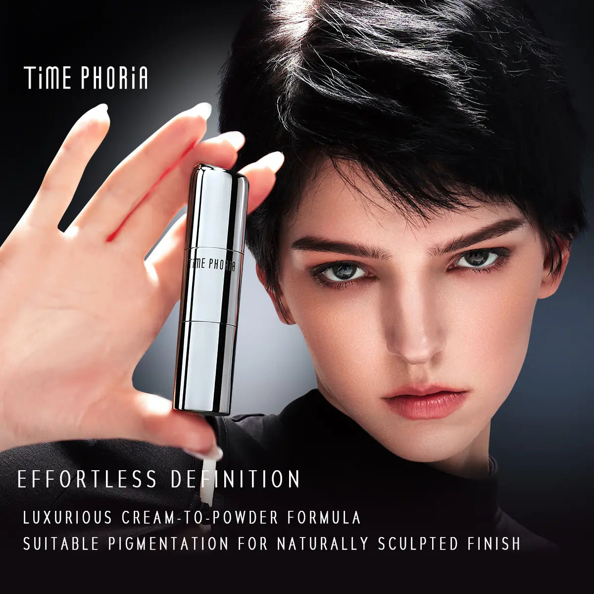 Elevate Your Glow with TIMEPHORIA Eclipse Spark 2-in-1 Face Contour Stick - 7g of Effortless Radiance