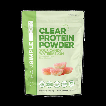 Clear Protein Powder: Sour Candy Watermelon (20 Servings)