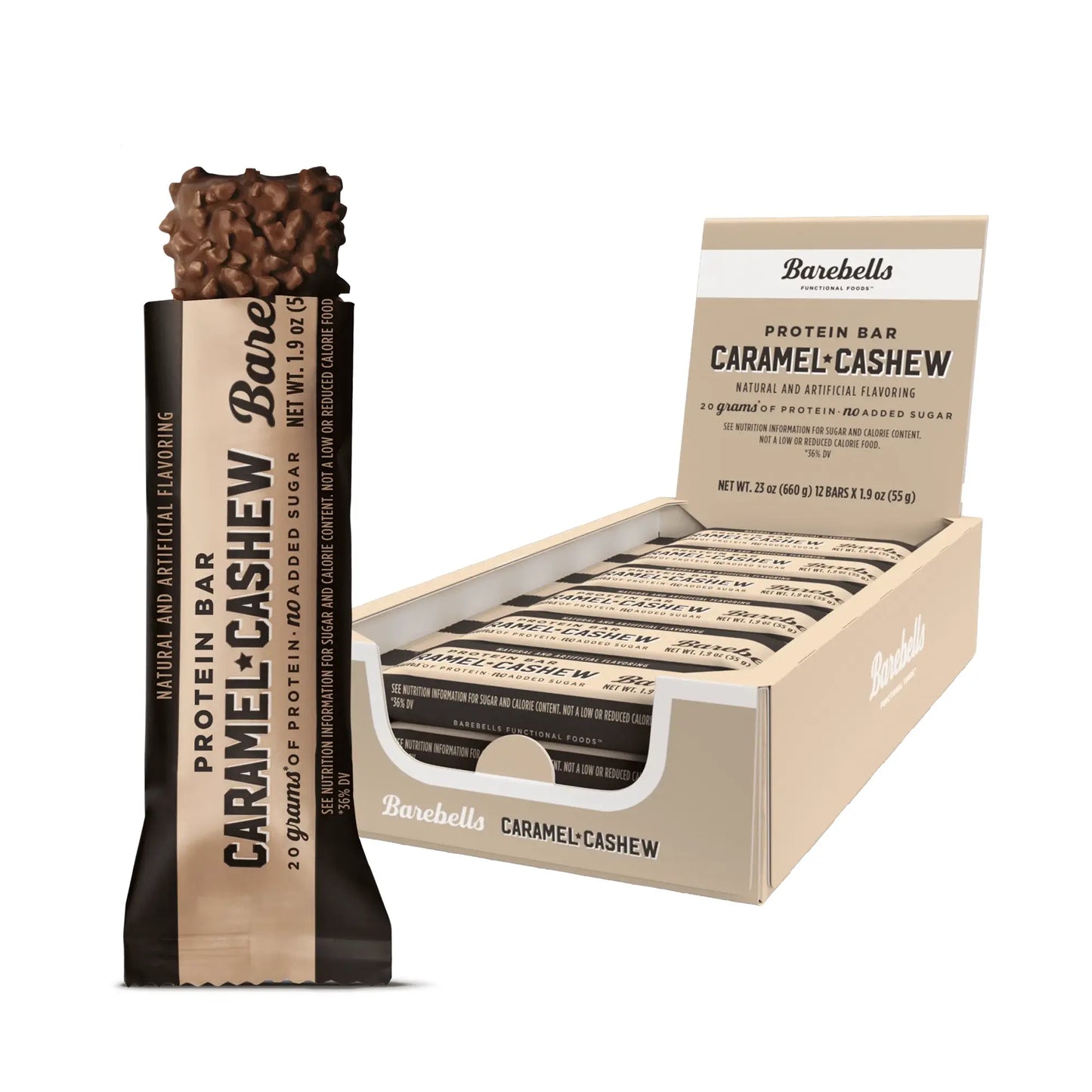 Indulge in Barebells Protein Bars - Box of 12 Delicious High-Protein Snacks with 15-20G Protein Each!