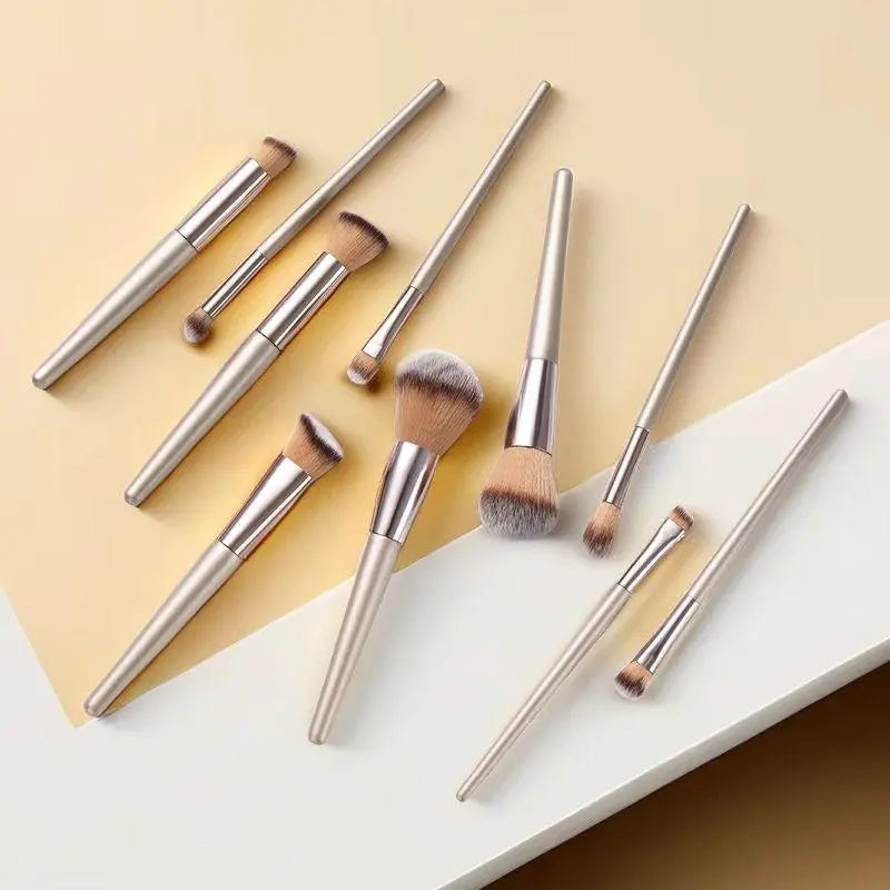 Elevate Your Beauty Game with Our 10-Piece Professional Makeup Brush Set - Perfect for Flawless Looks!