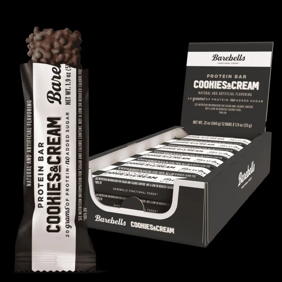 Barebells Protein Bars - Box of 12 Deliciously Crafted Bars with 16-20G of Protein Each for Guilt-Free Snacking