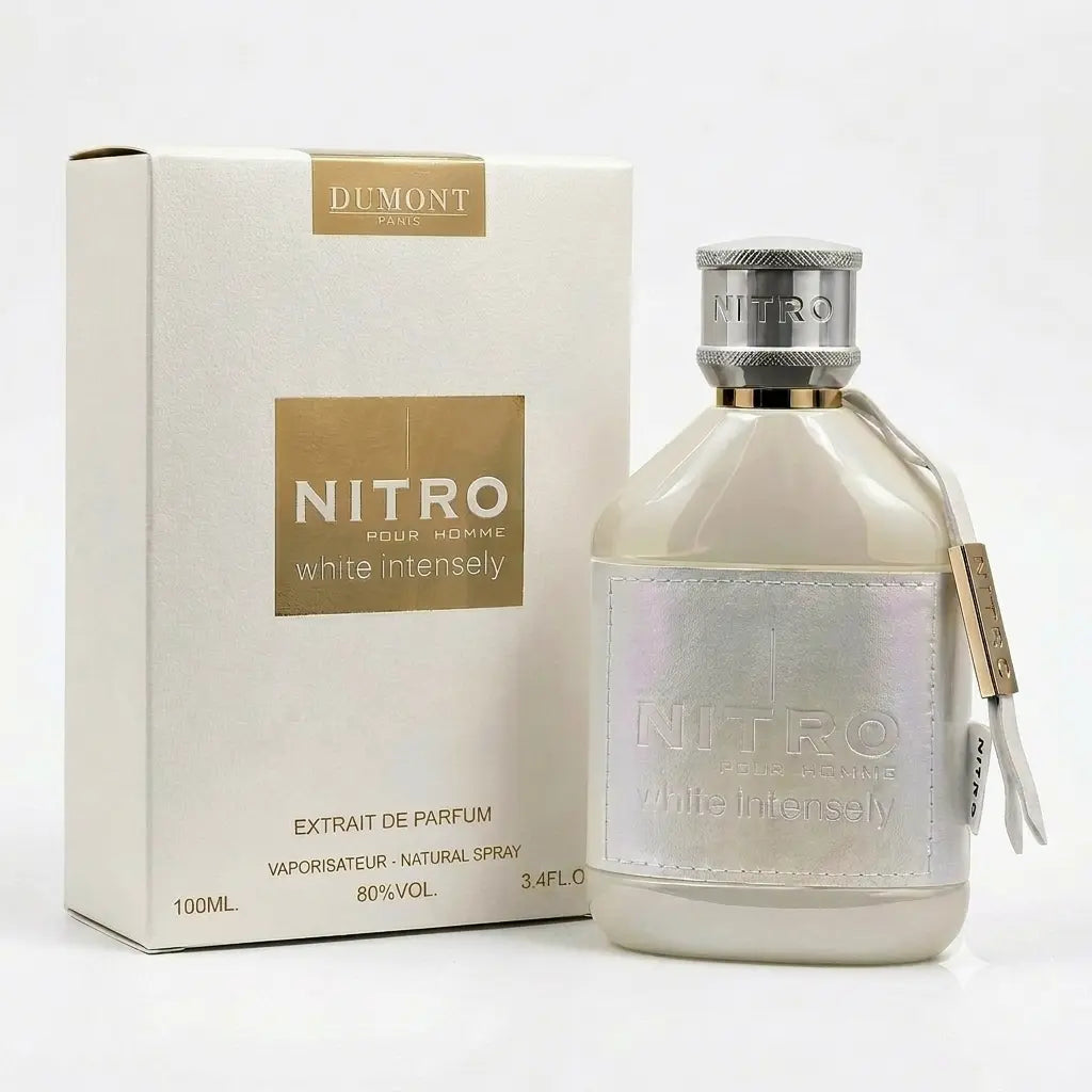 Experience Luxury with Dumont Nitro White Intensely Unisex Extrait De Parfum Spray - 3.4 Oz New Launch