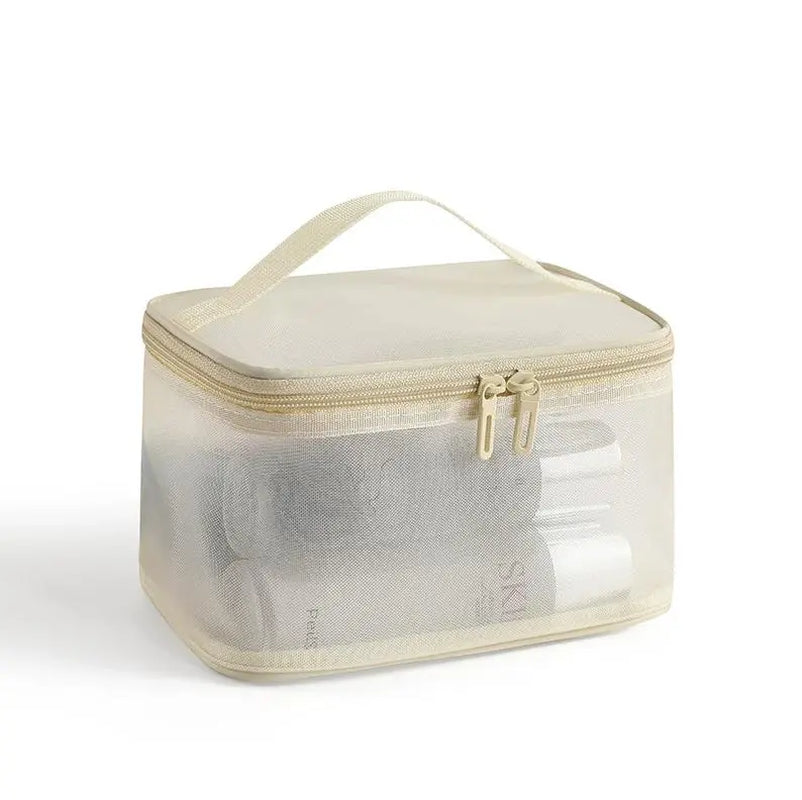 Stylish Multi-Function Makeup Bag with Chain Strap