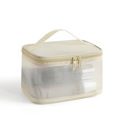 Stylish Multi-Function Makeup Bag with Chain Strap