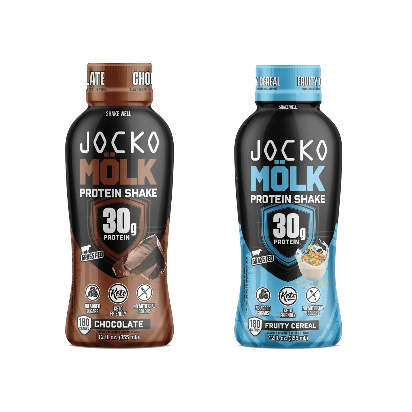 Revitalize Your Workout with Jocko Mölk Grass-Fed Protein Shakes - 30g of Pure Protein in Every Sip!