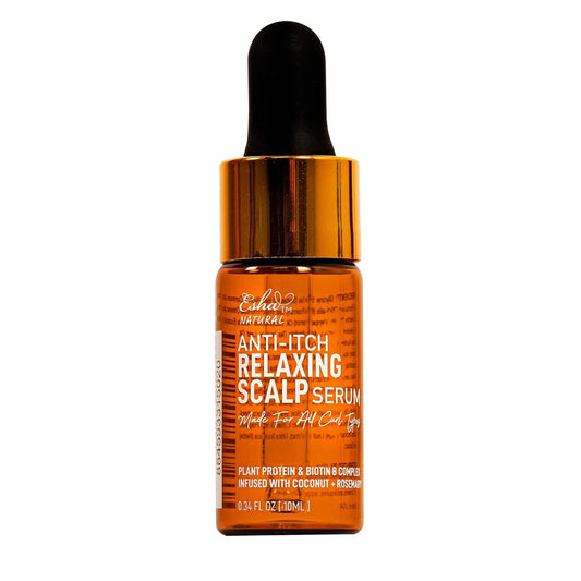 Girl Natural Anti-Itch Relaxing Scalp Serum with Plant Protein & Biotin, Coconut & Rosemary, 0.34 Oz