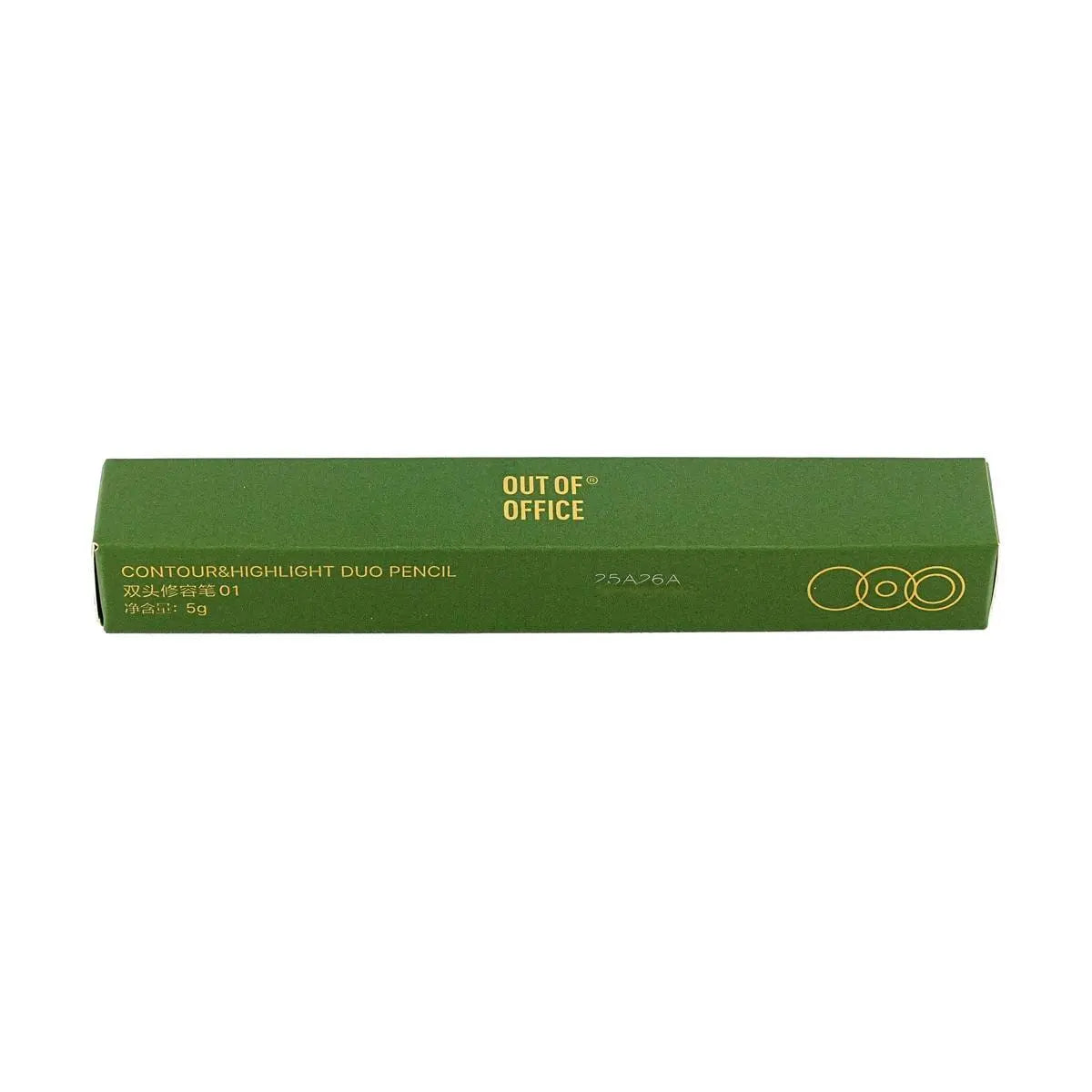 OUT of OFFICE Dual-Ended Contour Stick - Highlight & Conceal for All Skin Tones #01 Bright Skin + Cement Gray