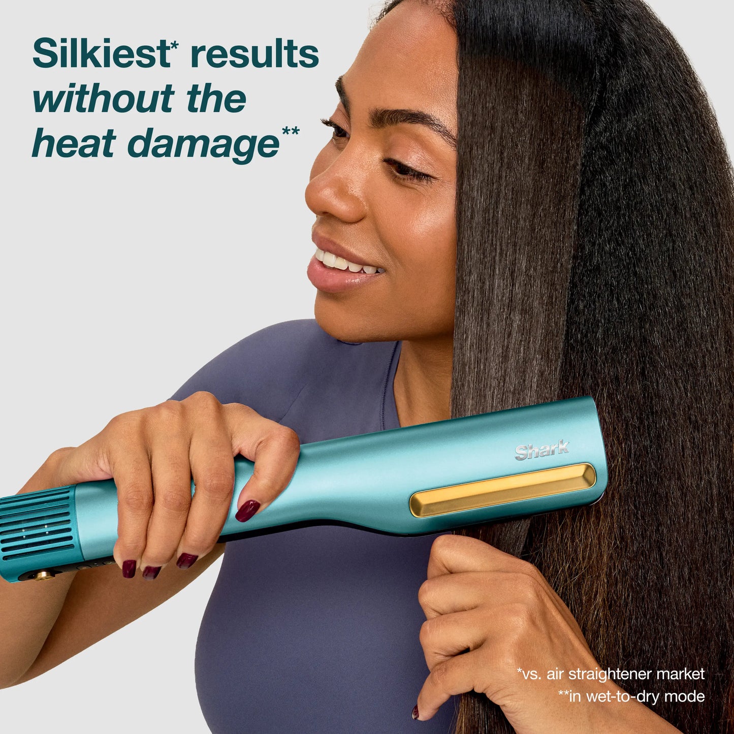 Transform Your Hair with the Shark SilkiPro 3-in-1 Hair Straightener and Dryer - HT400 / HT401