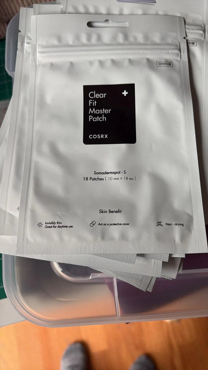 Clear Fit Acne Patches – Ultra-Thin Invisible Daytime, 18ct
